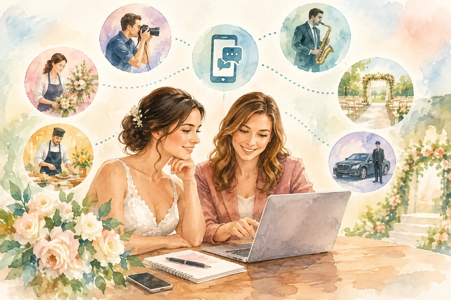 How a Wedding Vendor Communication Tool Helps
