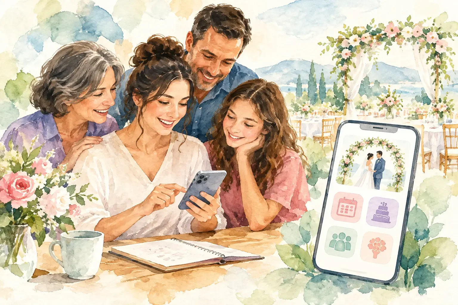 A Wedding Planning App for Family That Works